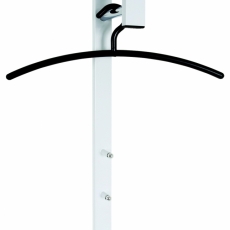 Nástěnný věšák Delon, 70 cm, bílá - 1