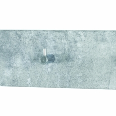 Nástěnný věšák Sonny, 34 cm, světlý beton - 1