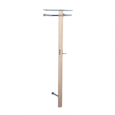 Nástenný vešiak Clip, 185 cm, Sonoma dub - 1