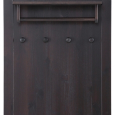 Nástenný vešiak Ohaia, 80 cm, hnedá - 3