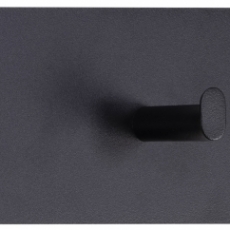Nástenný vešiak Selje I, 80 cm, čierna - 1