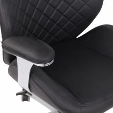 ncelárska stolička Layton, čierna - 6
