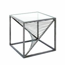 Noční stolek Arlet, 45 cm, bronz - 3