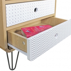 Noční stolek Asta, 65 cm - 7