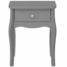 Noční stolek Baroq, 55 cm, šedá - 4