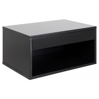 Noční stolek Cholet, 50 cm, černá