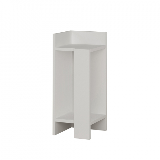 Noční stolek Elos, 60 cm, bílá - 1