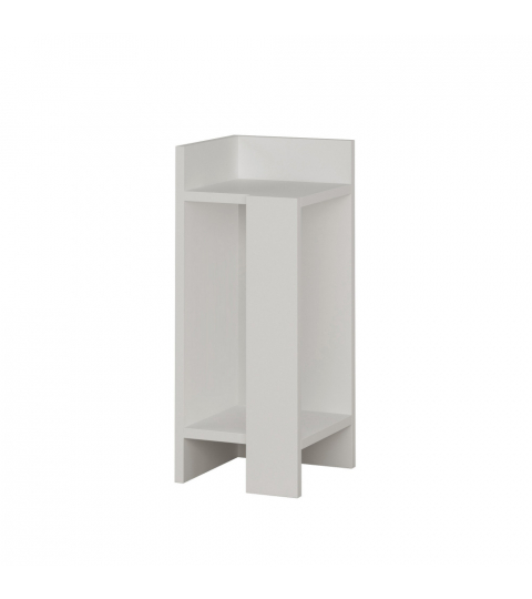 Noční stolek Elos, 60 cm, bílá
