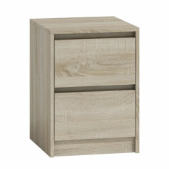 Noční stolek Karo 2, 55 cm, dub sonoma