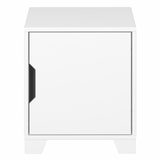 Noční stolek Levon, 45 cm, bílá - 2