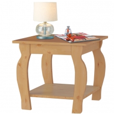 Noční stolek Mari, 50 cm, borovice - 1