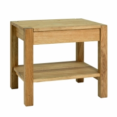 Noční stolek Molk, 50 cm, dub - 1