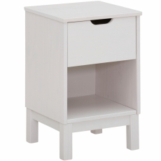 Noční stolek Peige, 59 cm, bílá - 2