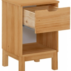 Noční stolek Peige, 59 cm, borovice - 3