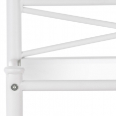 Noční stolek Saro, 61 cm, bílá - 5