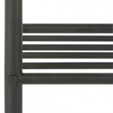 Noční stolek Saro, 61 cm, černá - 5