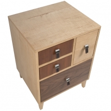 Noční stolek se 4 zásuvkami Marella, 60 cm - 2
