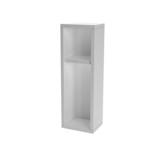 Noční stolek Turra, 65 cm, bílá - 1