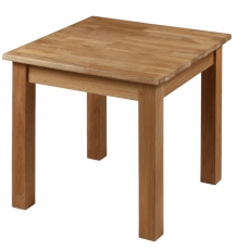 Nočný / konferenčný stolík z masívu Corti, 60 cm - 2
