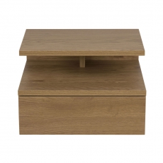 Nočný stolík Alison, 35 cm, divoký dub - 3