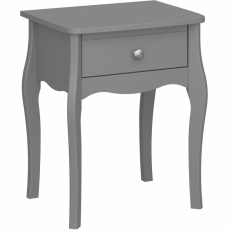 Nočný stolík Baroq, 55 cm, sivá - 3