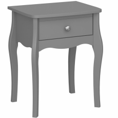 Nočný stolík Baroq, 55 cm, sivá - 1