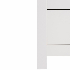 Nočný stolík July, 60 cm, biela - 7