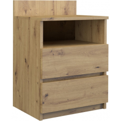 Nočný stolík Malva 1, 40 cm, dub sonoma