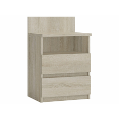 Nočný stolík Malva 1, 40 cm, dub sonoma
