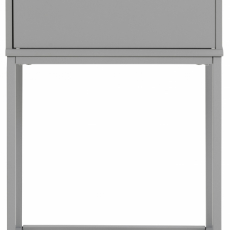 Nočný stolík Mitra, 61,5cm, šedáNočný stolík Mitra, 61,5cm, šedá - 6