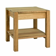 Nočný stolík Molk, 43 cm, dub - 1