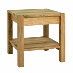 Nočný stolík Molk, 43 cm, dub