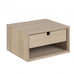 Nočný stolík nástenný Delica, 37 cm
