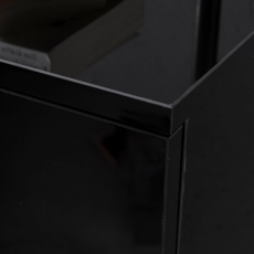 Nočný stolík Nena, 54 cm, čierna - 8