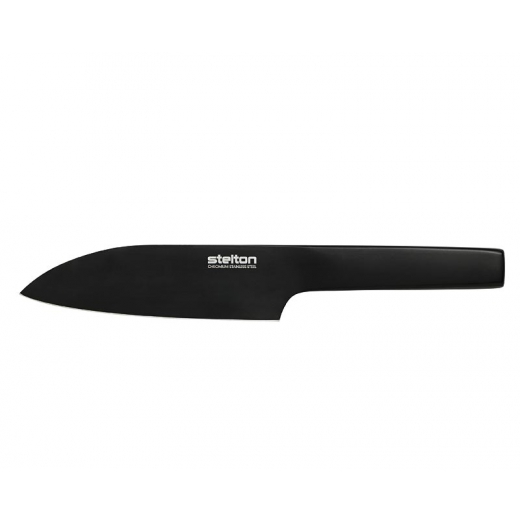 Nôž na zeleninu a bylinky Santoku Pure Black, 27 cm - 1