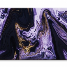 Obraz Abstrakce fialová, 90x60 cm - 1