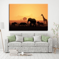 Obraz Africké safari, 120x80 cm - 2
