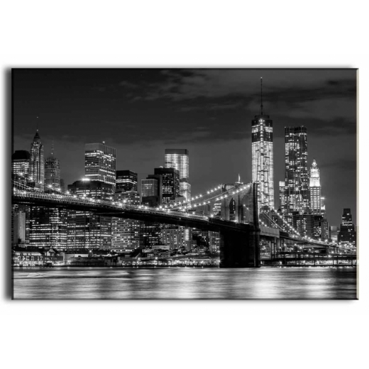 Obraz Brooklyn bridge Manhattan, 120x80 cm - 1