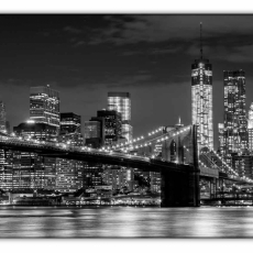 Obraz Brooklyn bridge Manhattan, 30x20 cm - 1