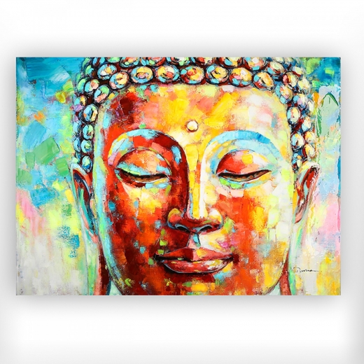 Obraz Buddha, 120 cm, akryl na plátně - 1