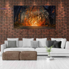 Obraz Čarovná alej, 150x80 cm - 2