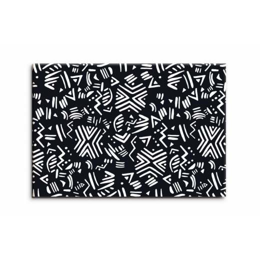 Obraz Černobílá abstrakce, 120x80 cm - 1