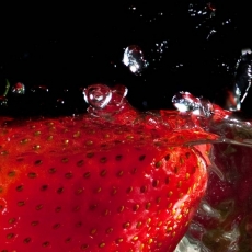 Obraz Červené jahody, 150x75 cm - 4