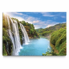 Obraz Čínsky vodopád, 150x100cm - 1