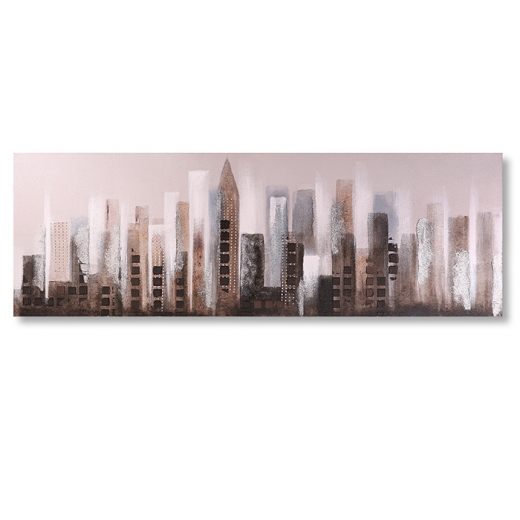 Obraz City, 120 cm, olej na plátne - 1