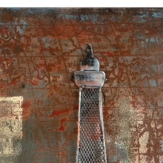 Obraz Eiffel Tower na kove, 120 cm, olej na plátne - 3