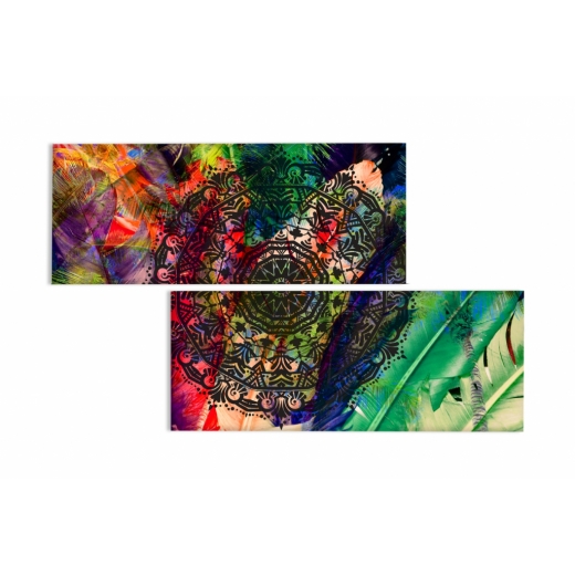 Obraz Exotická mandala, 200x120 cm - 1