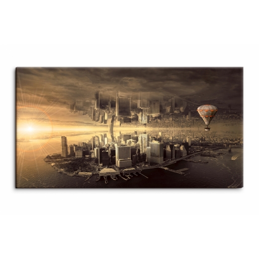 Obraz Fantasy New York, 120x55 cm - 1