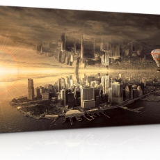 Obraz Fantasy New York, 120x55 cm - 3