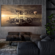 Obraz Fantasy New York, 120x55 cm - 2